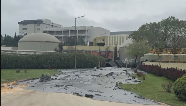 Tuzla Sanayi Bölgesi'nde patlama